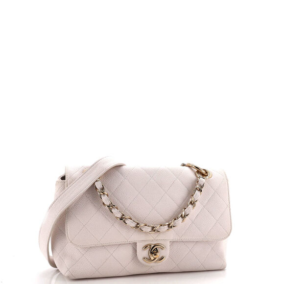Chanel City Walk Flap Bag Quilted #144819C42B - Picture 3 of 9